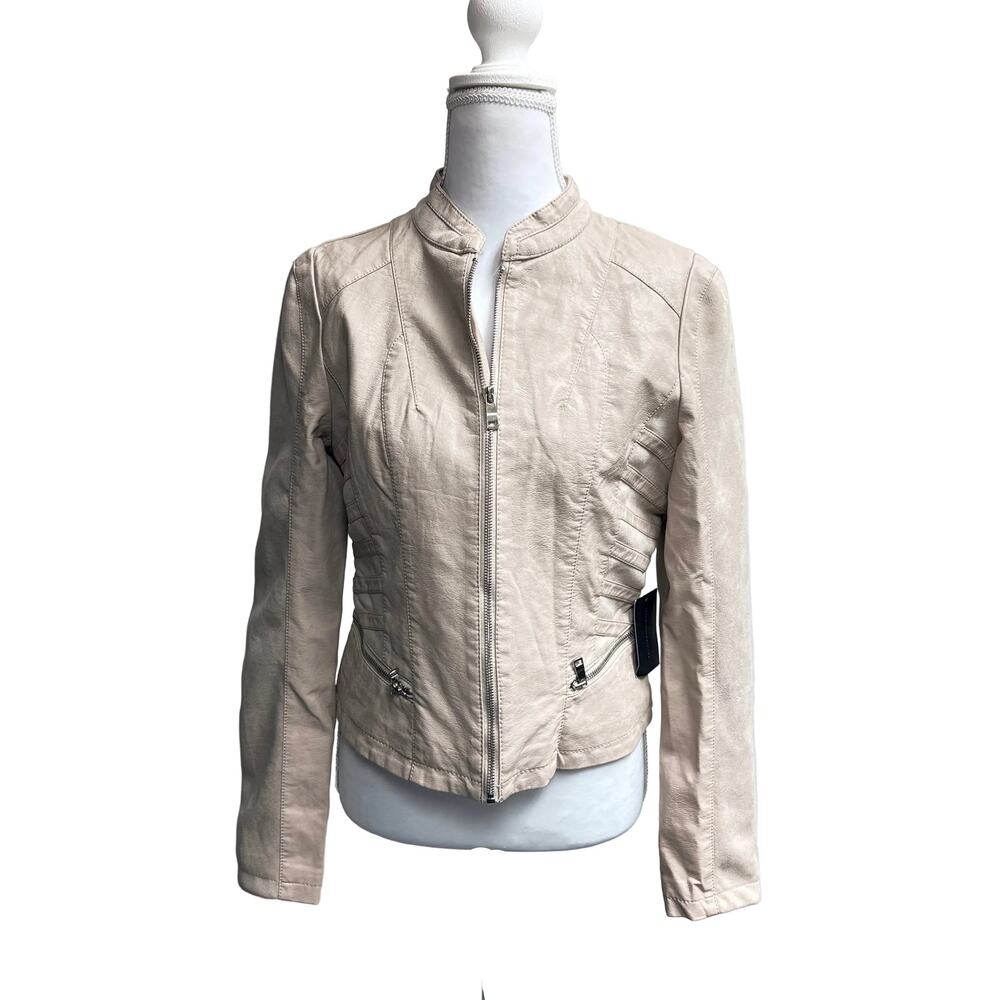 Coalition LA Faux Leather jacket, NWT